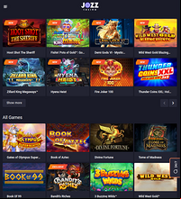 Jozz Casino Screenshot