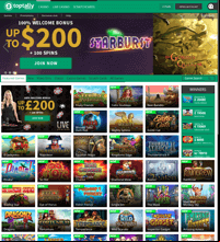Toptally Casino Screenshot