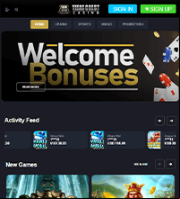 Vegas Crest Casino Screenshot