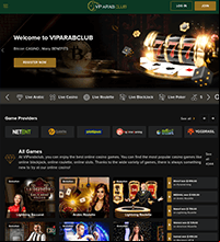 VipArabClub Casino Screenshot